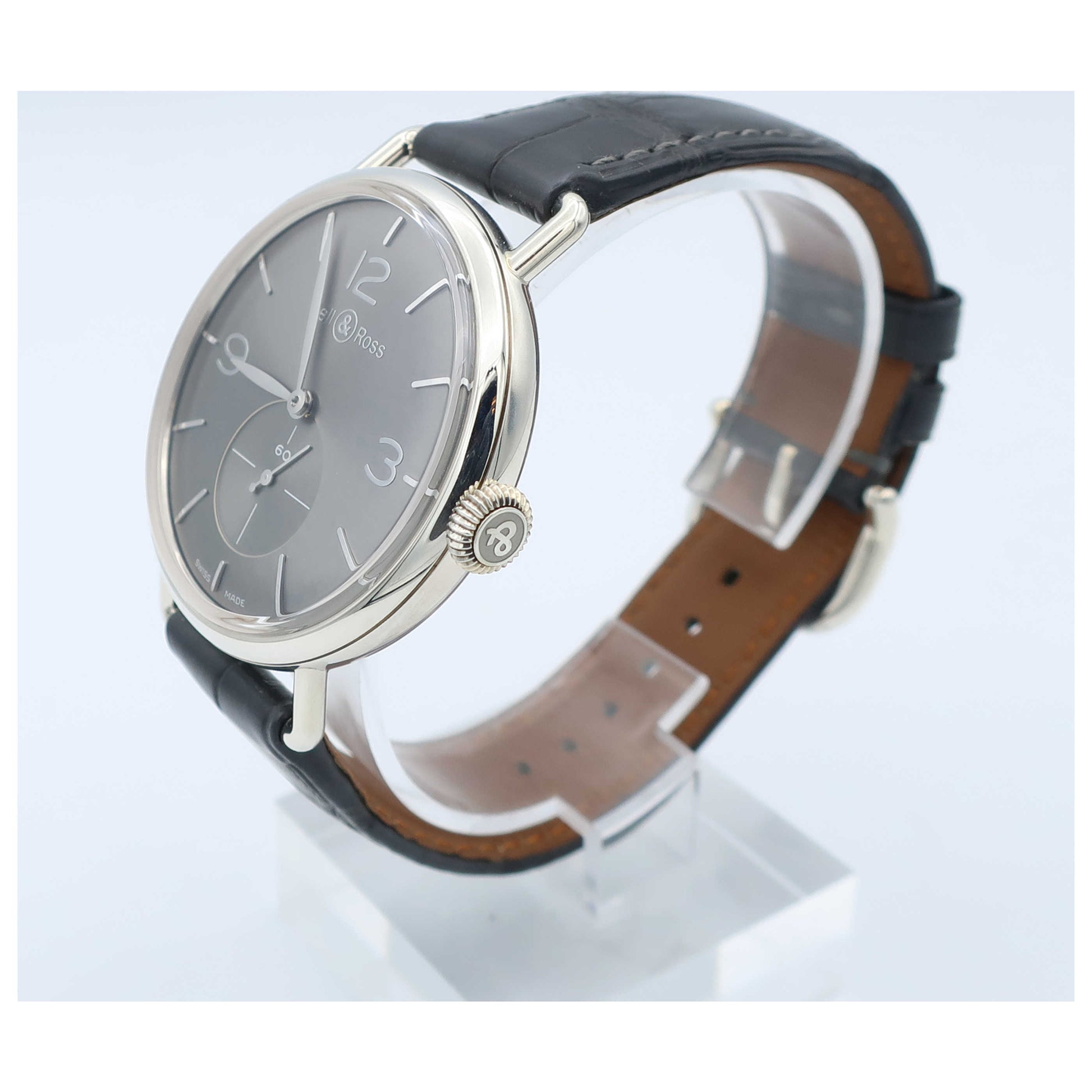 Bell & Ross WW1 Men's Manual-Wind Watch BRWW1-ME-AG-RUSCR-SD - Image #4