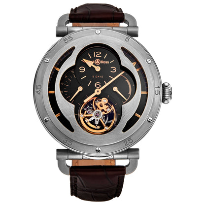 Front view of Bell & Ross Military Men's Manual-Wind Watch BRWW2-TOURB-MIL