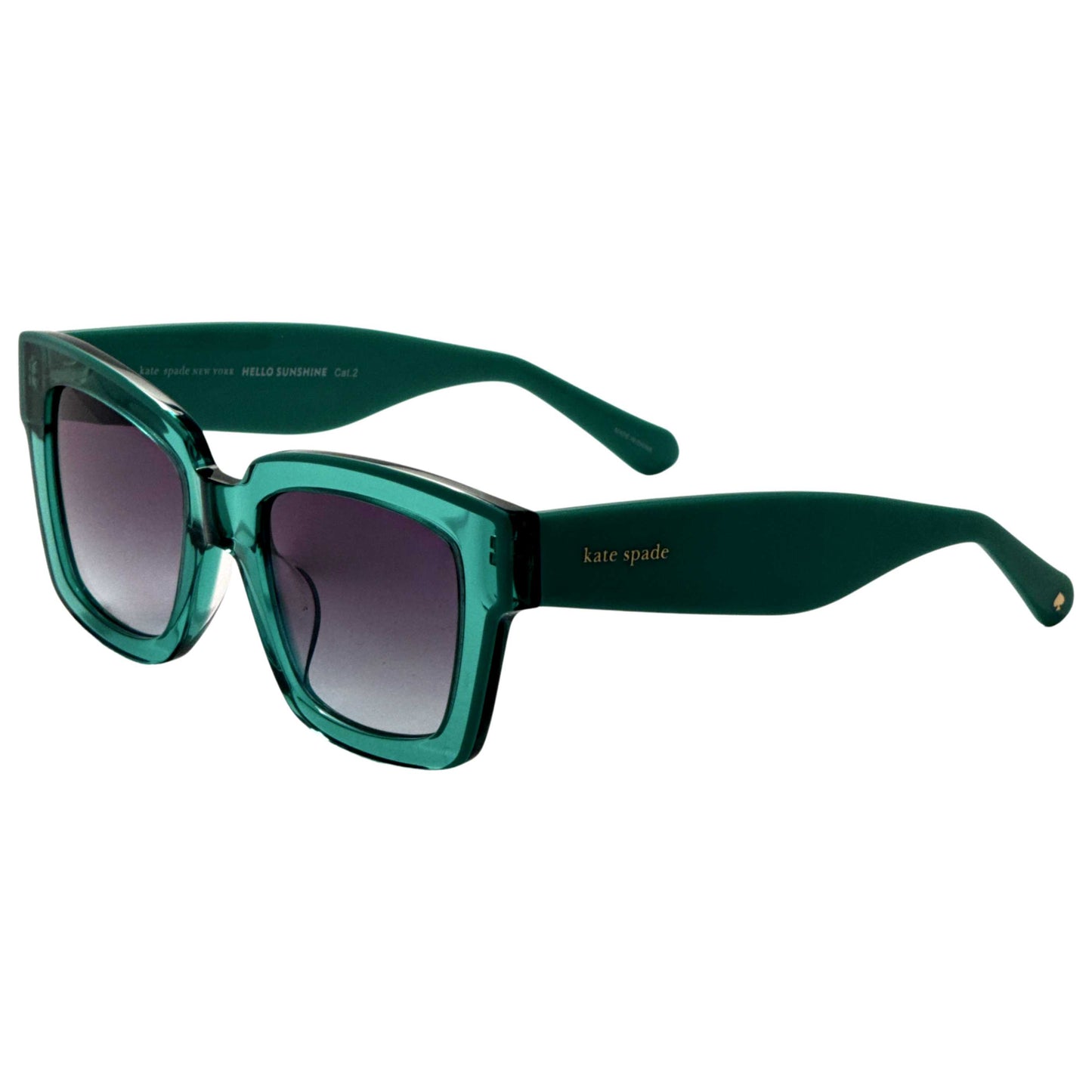 Front view of Kate Spade Women's Sunglasses BRYNNEGS-01ED-IB