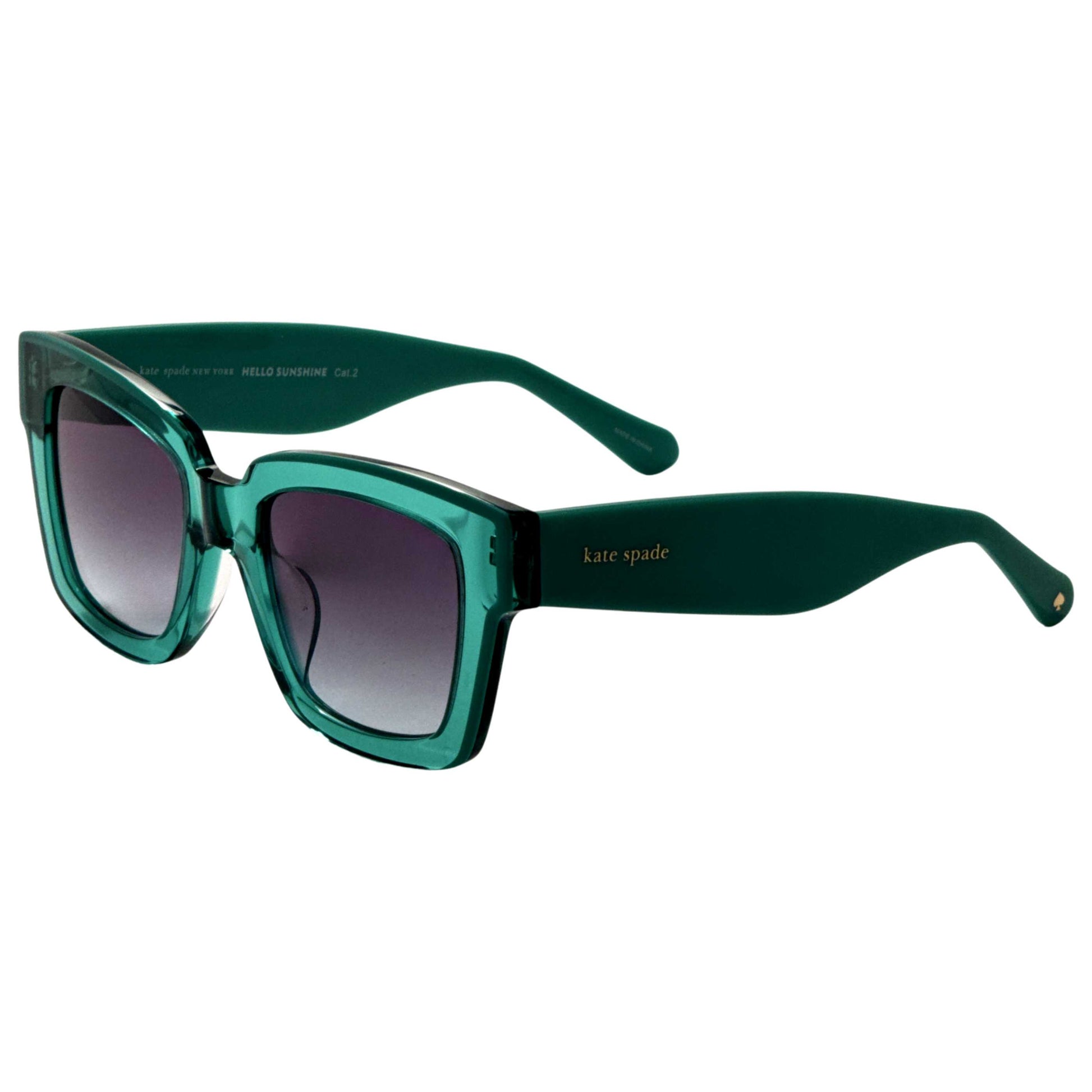 Front view of Kate Spade Women's Sunglasses BRYNNEGS-01ED-IB