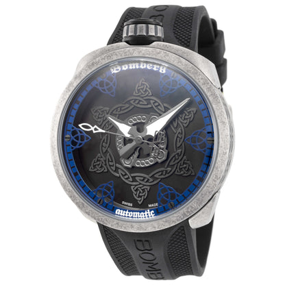 Front view of Bomberg Bolt-68 Men's Automatic Watch BS45AOSP-057-1-3