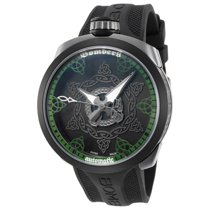Front view of Bomberg Bolt-68 Men's Automatic Watch BS45AOSP-057-2-3