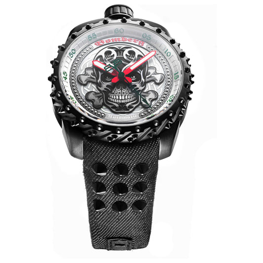 Front view of Bomberg Bolt-68 Men's Automatic Watch BS45APBA-039-3-3