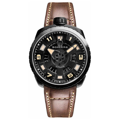 Front view of Bomberg Bolt-68 Men's Automatic Watch BS45APBA-045-4-3