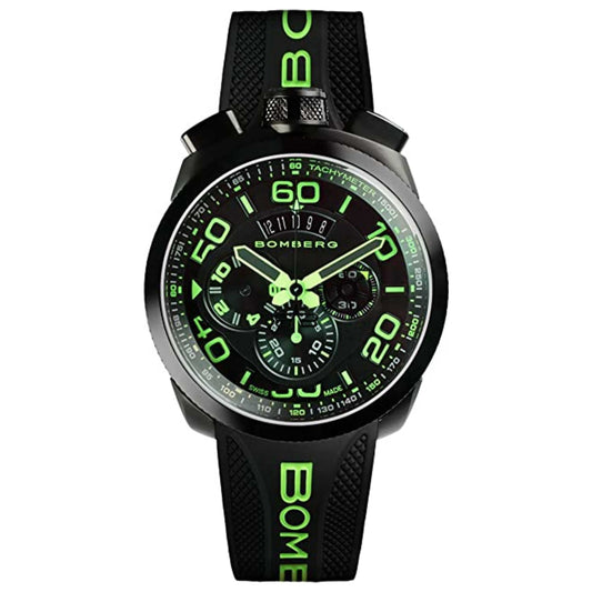 Front view of Bomberg BOLT-68 Men's Quartz Watch BS45CHPBA-028-3