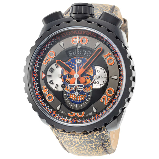 Front view of Bomberg Bolt-68 Men's Quartz Watch BS45CHPBA-051-3