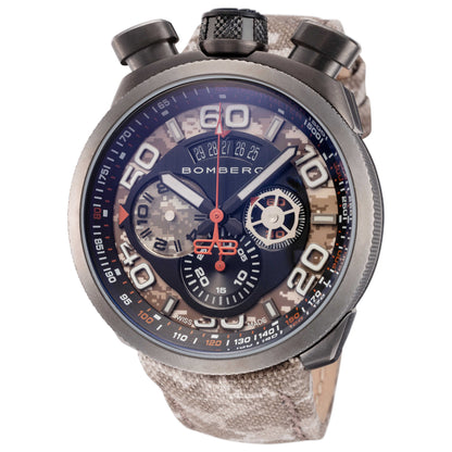 Front view of Bomberg Bolt-68 Men's Quartz Watch BS45CHPGM-018-3