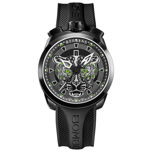 Front view of Bomberg BOLT-68 Men's Quartz Watch BS45CHPGM-JAG-1-3