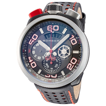 Front view of Bomberg Bolt-68 Men's Quartz Watch BS45CHSP-011-3