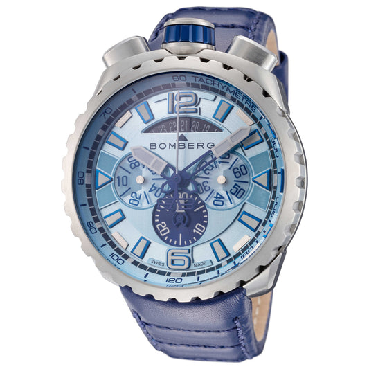Front view of Bomberg Bolt-68 Men's Quartz Watch BS45CHSS-050-7-3