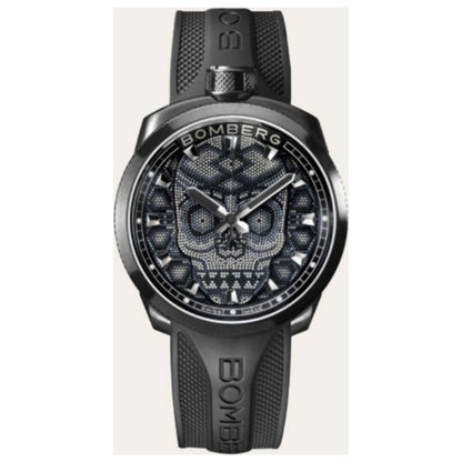 Front view of Bomberg BOLT-68 Men's Quartz Watch BS45H3PBA-SKP-3-3