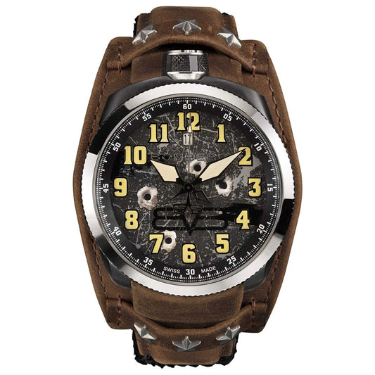 Front view of Bomberg BOLT-68 Men's Quartz Watch BS45H3SP-SC-2-3