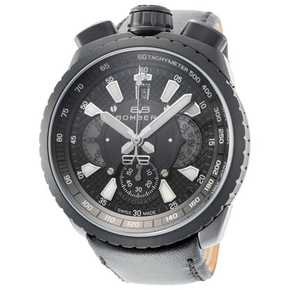Front view of Bomberg Bolt-68 Men's Automatic Watch BS47CHAPBA-021-3