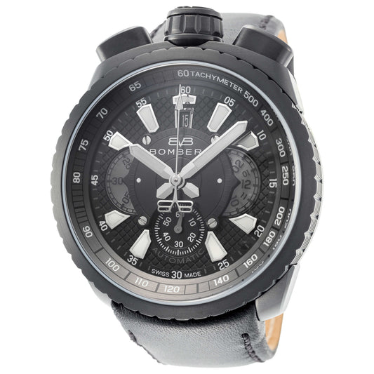Front view of Bomberg Bolt-68 Men's Automatic Watch BS47CHAPBA-021-3