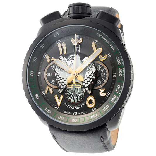 Front view of Bomberg Bolt-68 Men's Automatic Watch BS47CHAPBA-025-1-3
