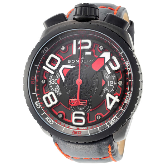 Front view of Bomberg Bolt-68 Men's Automatic Watch BS47CHAPBA-041-1-3