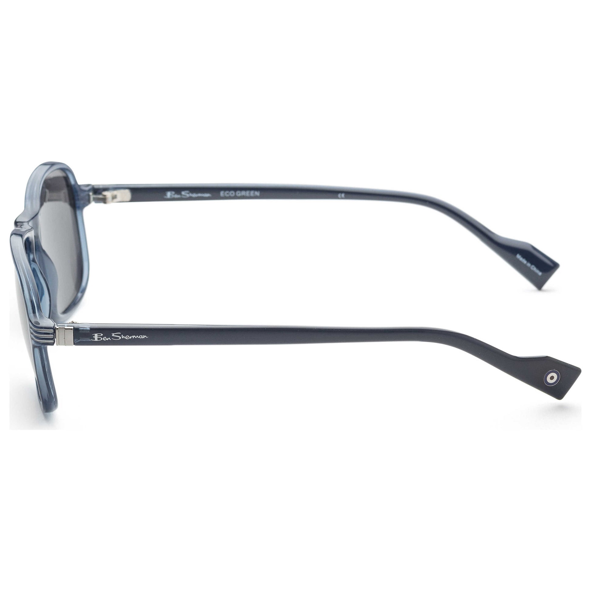 Left view of Ben Sherman Max Men's Sunglasses BSMAXPM02