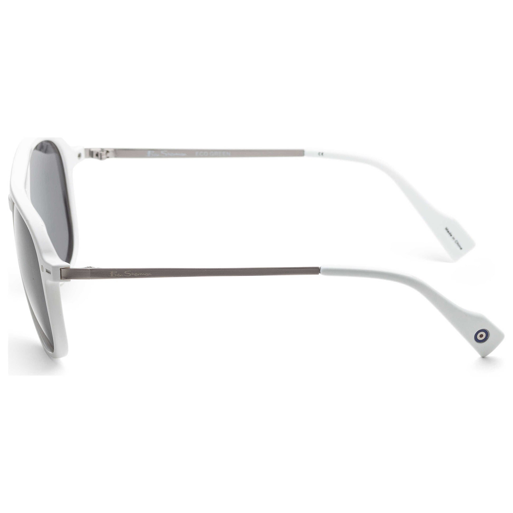 Left view of Ben Sherman Reggie Men's Sunglasses BSREGGIEPM04