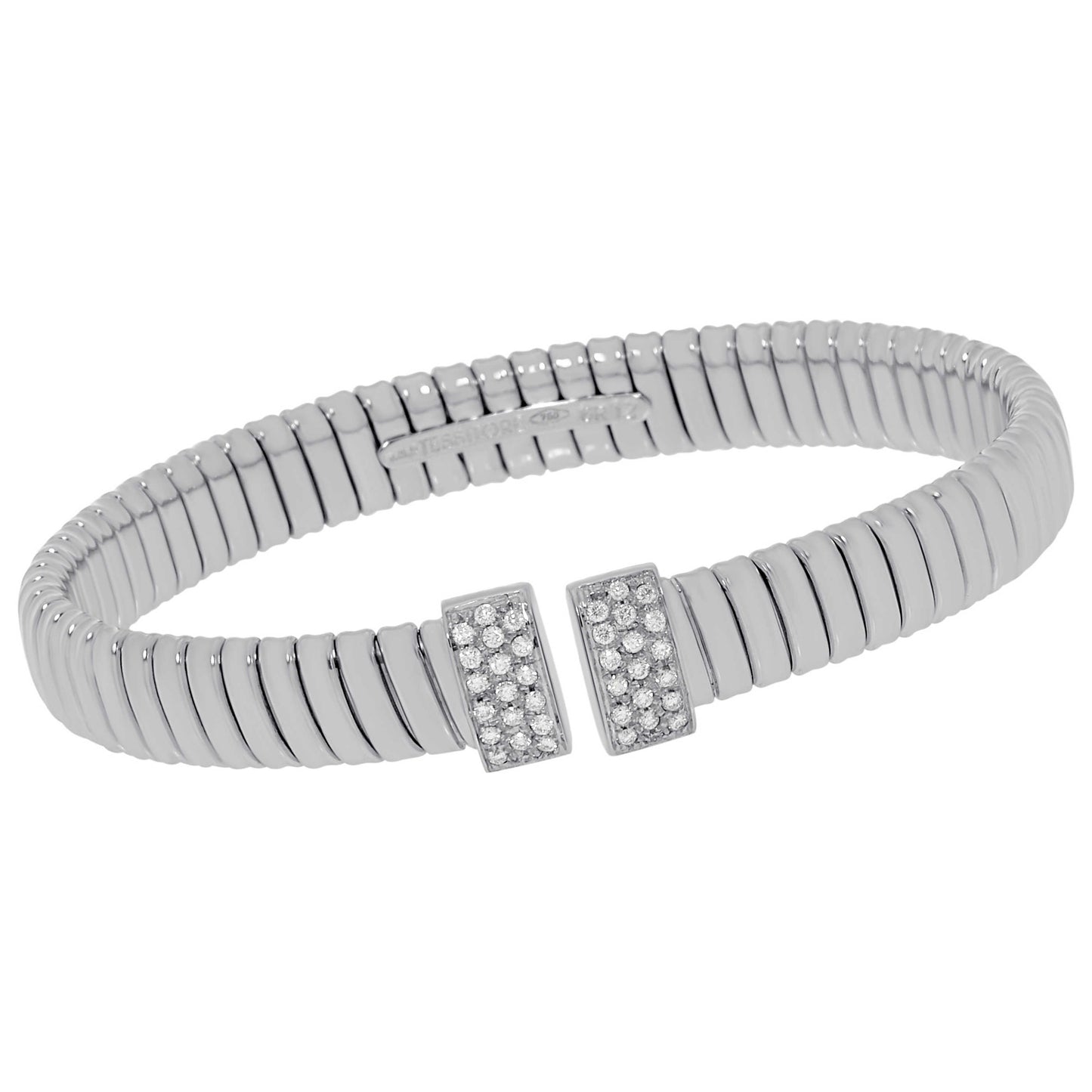 Front view of Tessitore Tubogas Women's Bracelet BT-224W