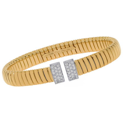 Front view of Tessitore Tubogas Women's Bracelet BT-224Y