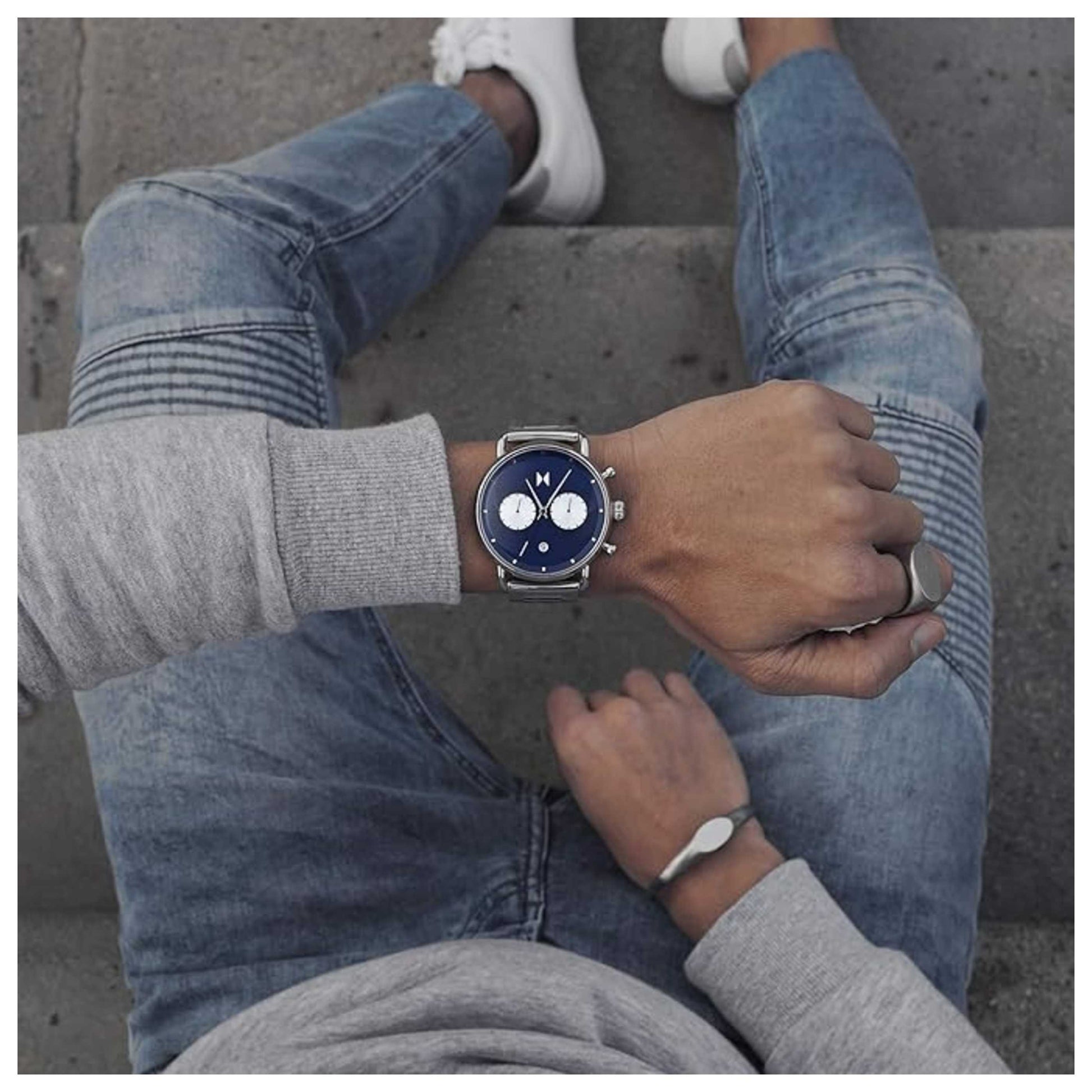 MVMT Blacktop Men's Quartz Watch BT01-BLUS - Image #3