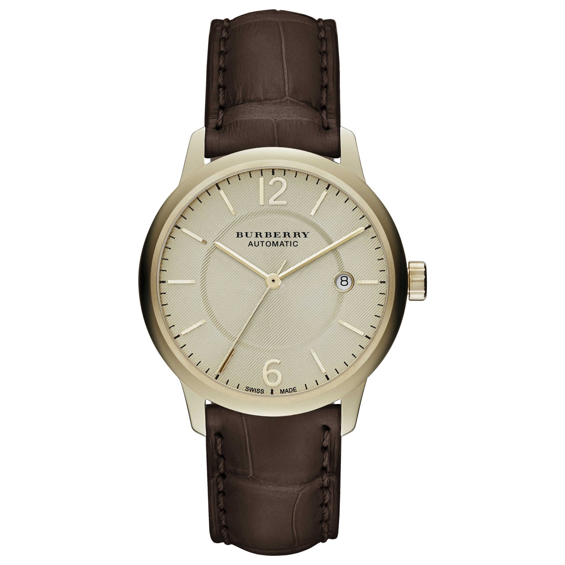 Front view of Burberry Analog Men's Automatic Watch BU10302