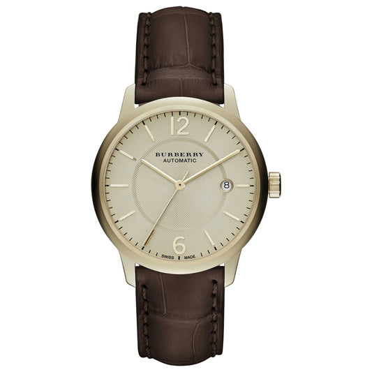 Front view of Burberry Analog Men's Automatic Watch BU10302