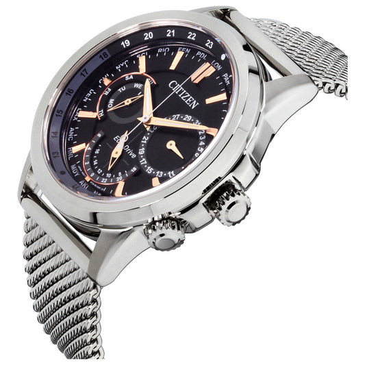 Citizen CALENDRIER Men's Solar Powered Quartz Eco-Drive Watch BU2020-70E - Image #2