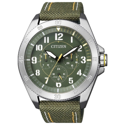 Front view of Citizen Eco-Drive Men's Solar Watch BU2030-09W