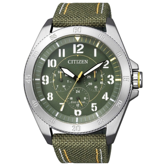 Front view of Citizen Eco-Drive Men's Solar Watch BU2030-09W