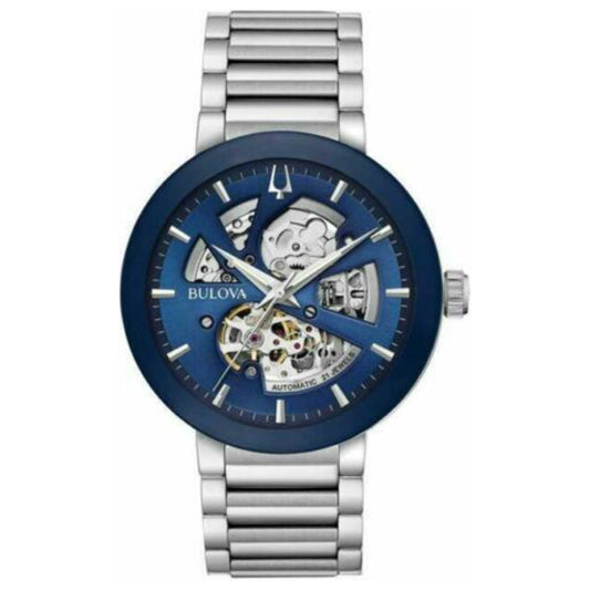 Front view of Bulova Modern Men's Automatic Watch BUL96A204