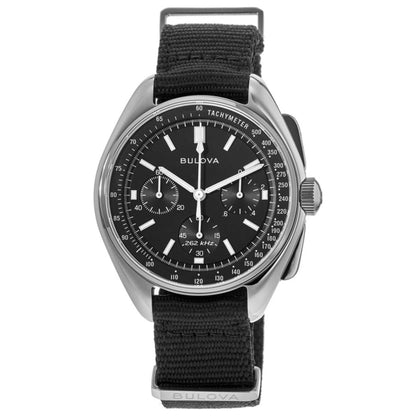 Front view of Bulova Lunar Pilot Men's Quartz Watch BUL96A225