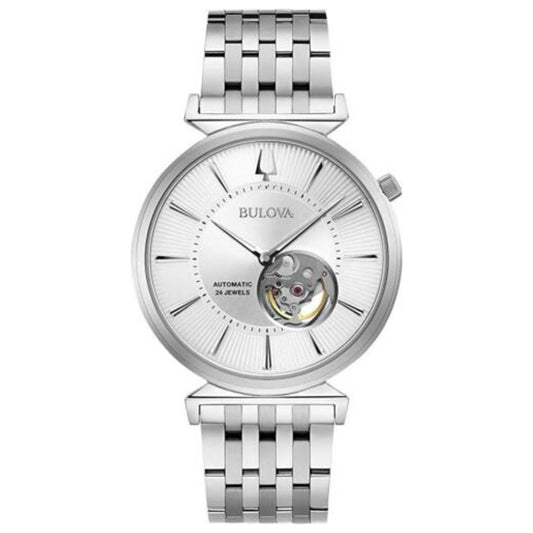 Front view of Bulova Regatta Men's Automatic Watch BUL96A235
