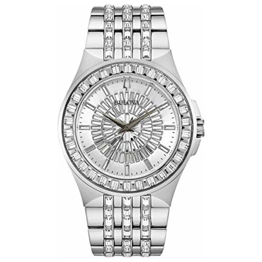 Front view of Bulova Phantom Men's Quartz Watch BUL96A236