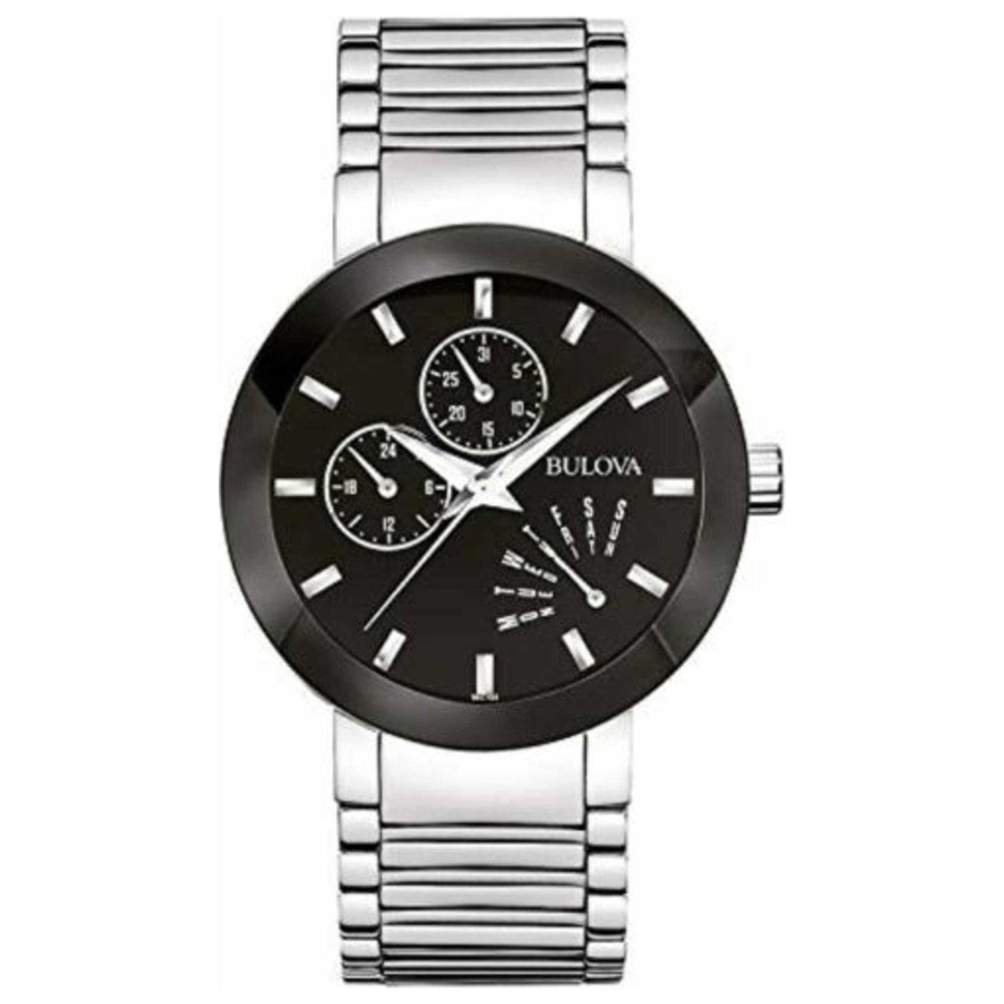 Front view of Bulova Classic Men's Quartz Watch BUL96C105