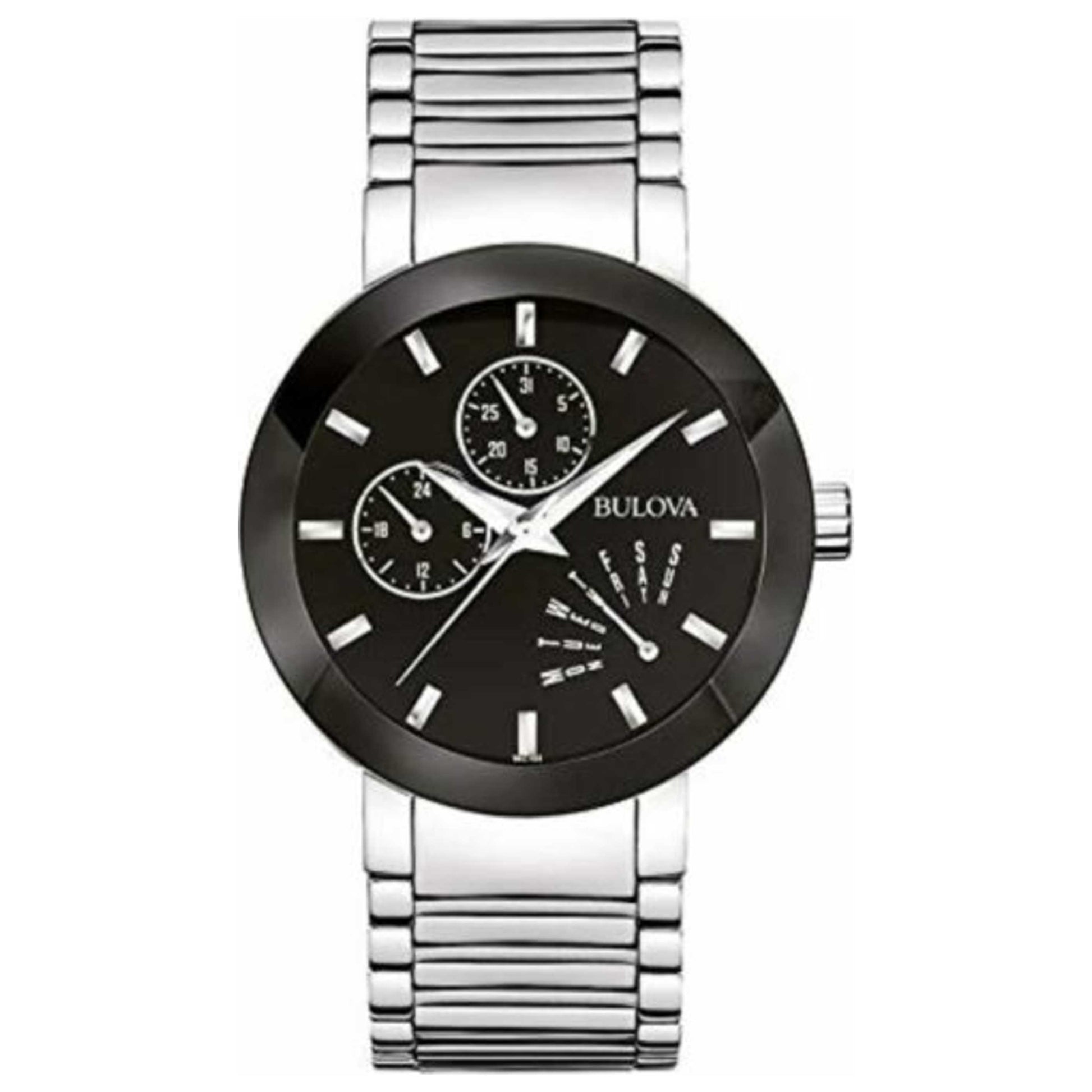 Front view of Bulova Classic Men's Quartz Watch BUL96C105