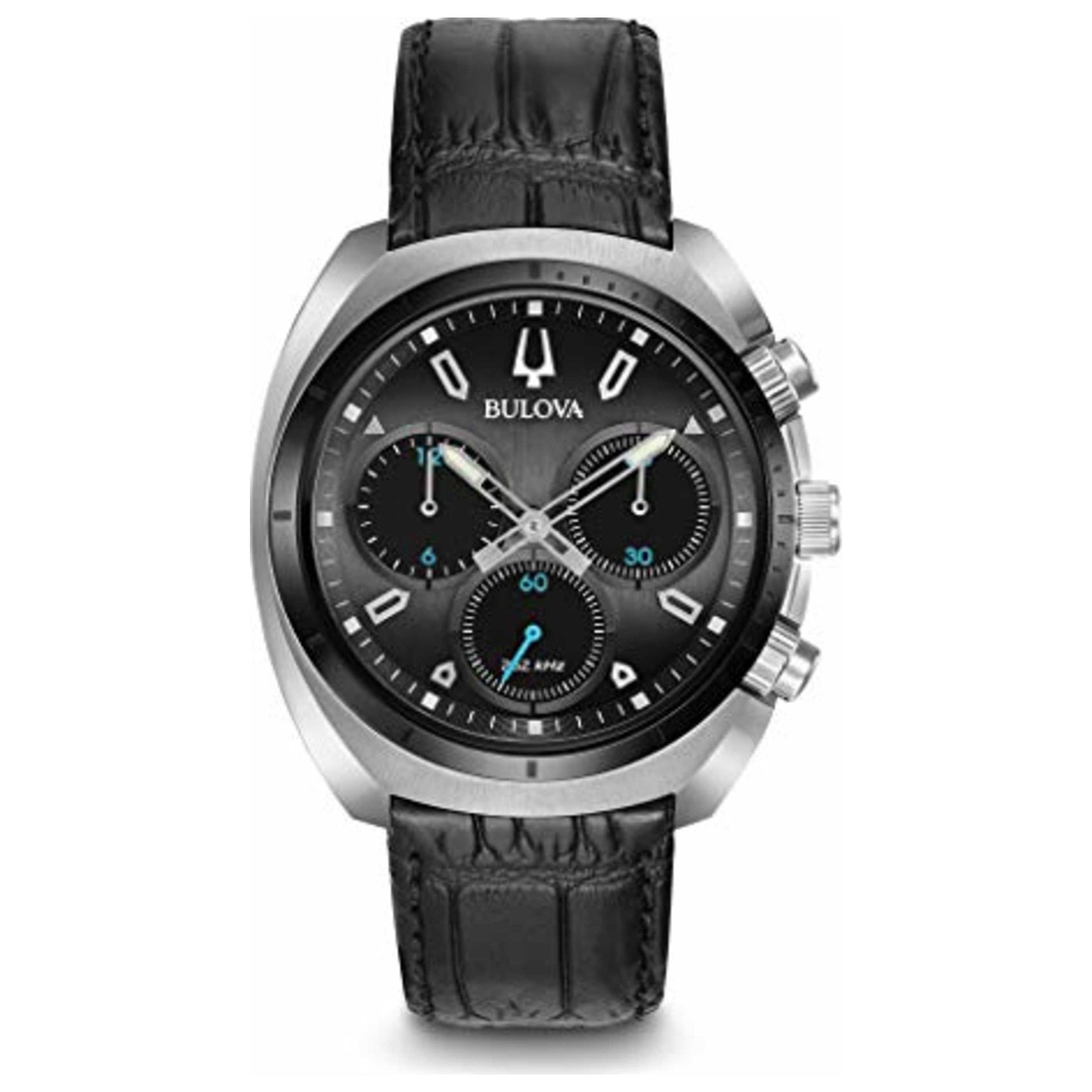 Front view of Bulova Curv Men's Quartz Watch BUL98A155