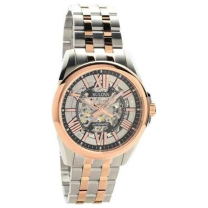 Front view of Bulova Classic Men's Automatic Watch BUL98A166