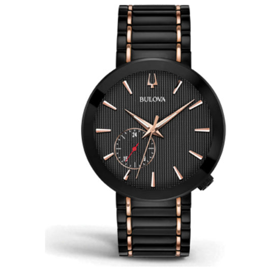 Front view of Bulova Curv Men's Quartz Watch BUL98A188