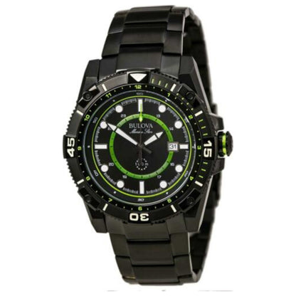 Front view of Bulova Marine Star Men's Quartz Watch BUL98B178