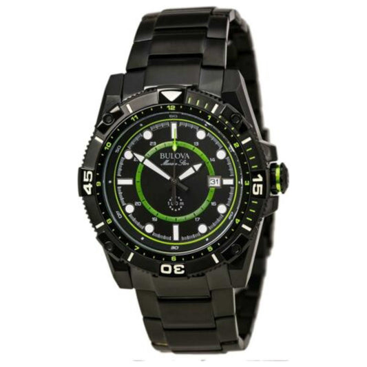 Front view of Bulova Marine Star Men's Quartz Watch BUL98B178