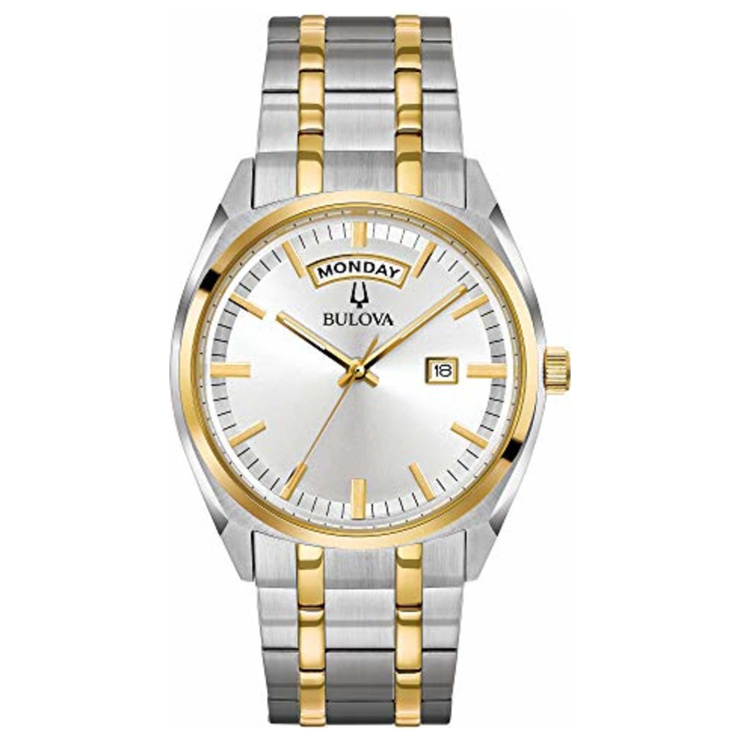 Front view of Bulova Classic Men's Quartz Watch BUL98C127