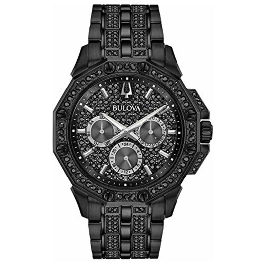 Front view of Bulova Octava Men's Quartz Watch BUL98C134