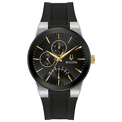 Front view of Bulova Futuro Men's Quartz Watch BUL98C138