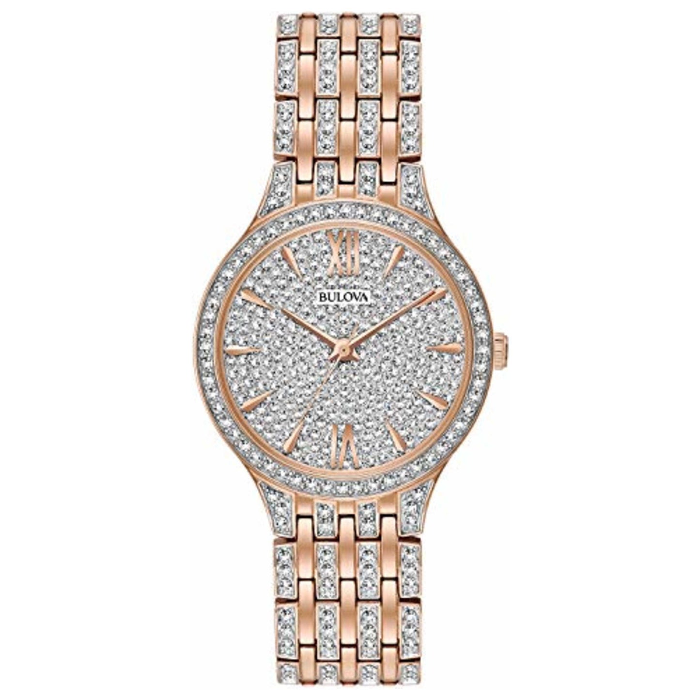 Front view of Bulova Embellished Women's Quartz Watch BUL98L235