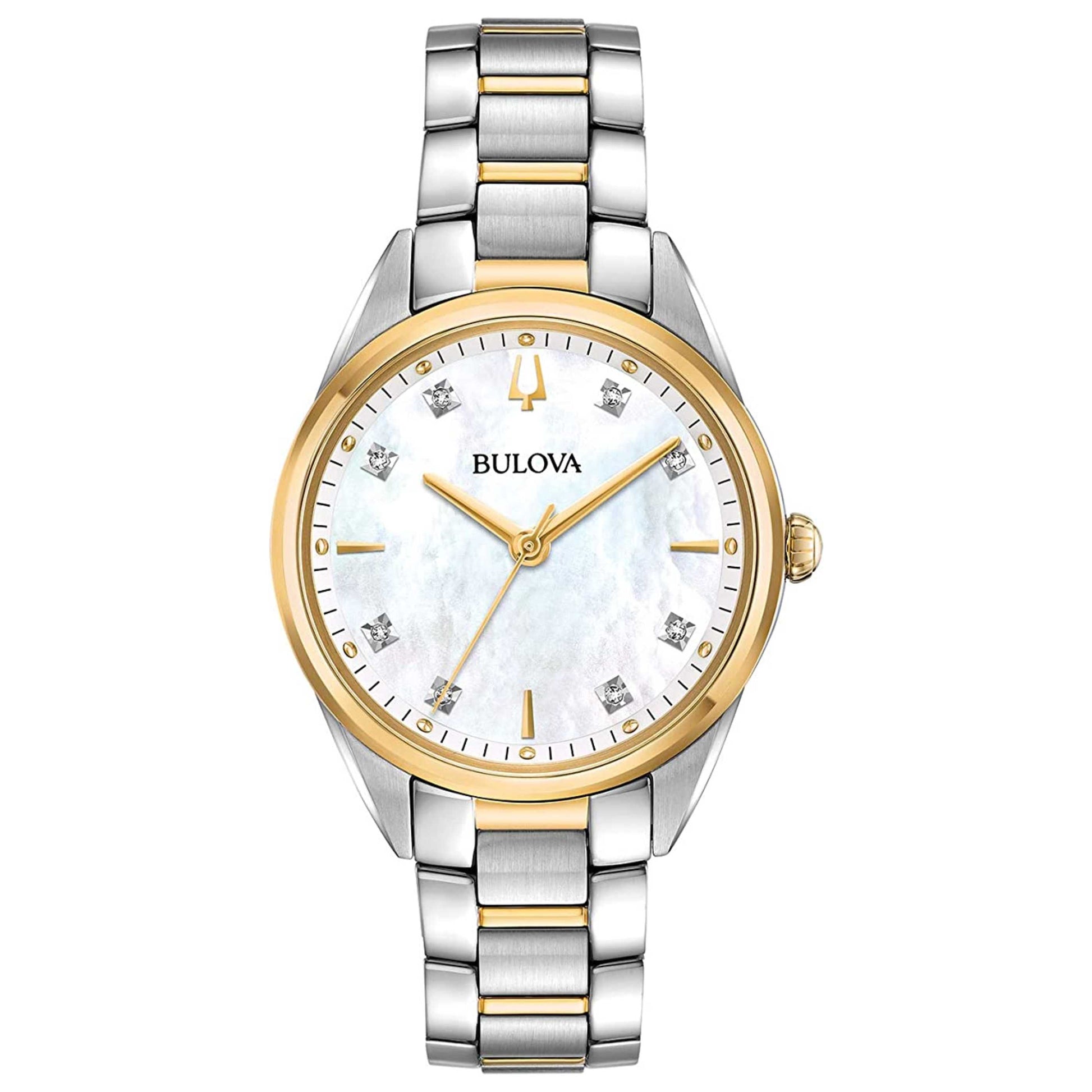 Front view of Bulova Sutton Women's Quartz Watch BUL98P184