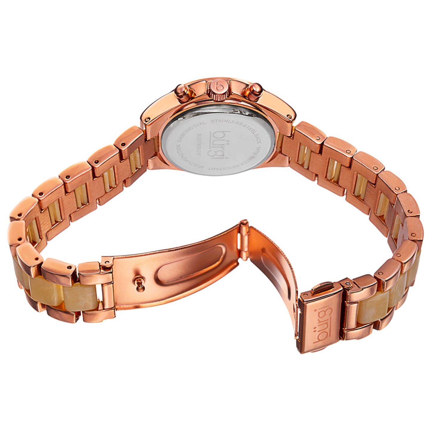 Burgi Classic Women's Quartz Watch BUR130RGW - Image #2