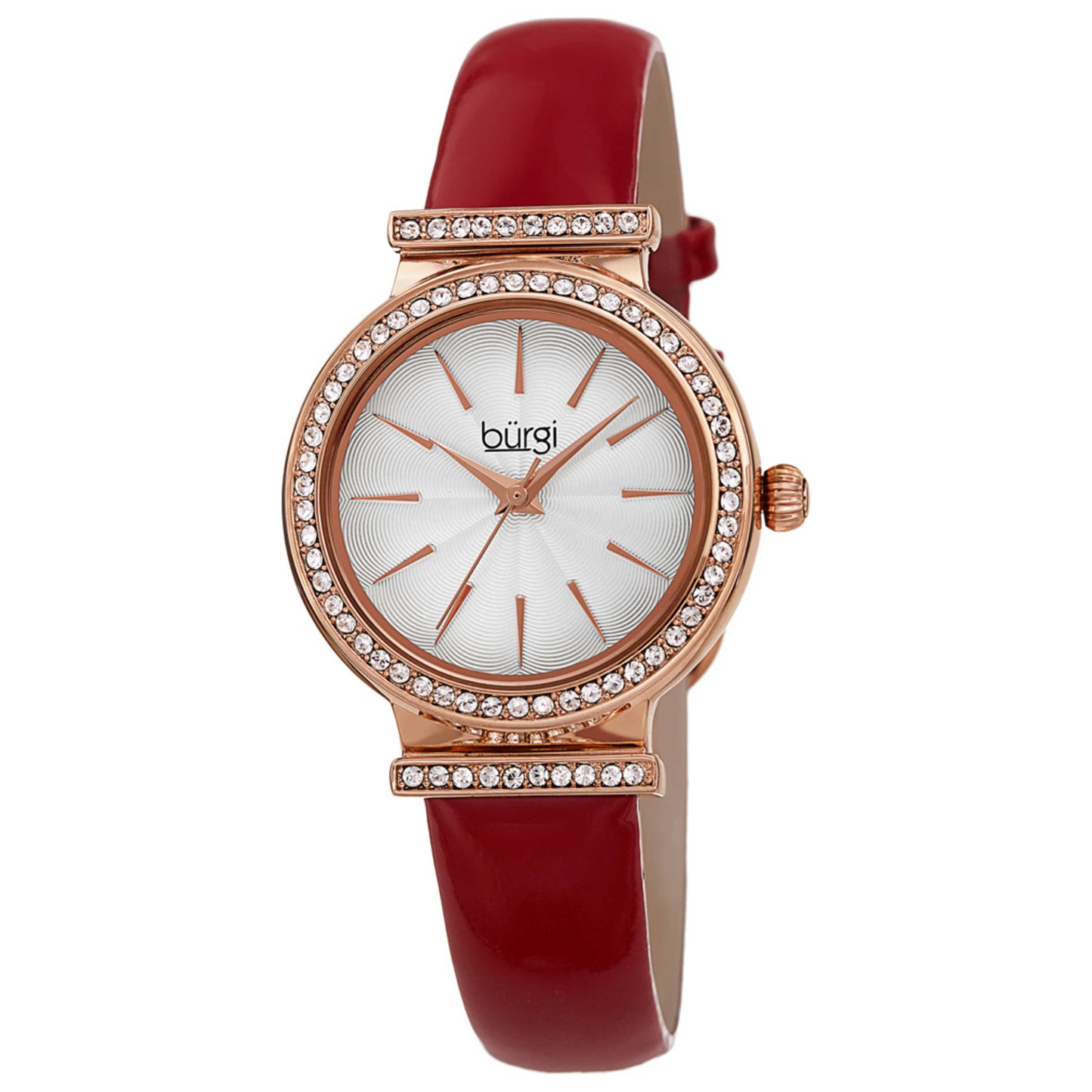 Front view of Burgi Women's Quartz Watch BUR230RD