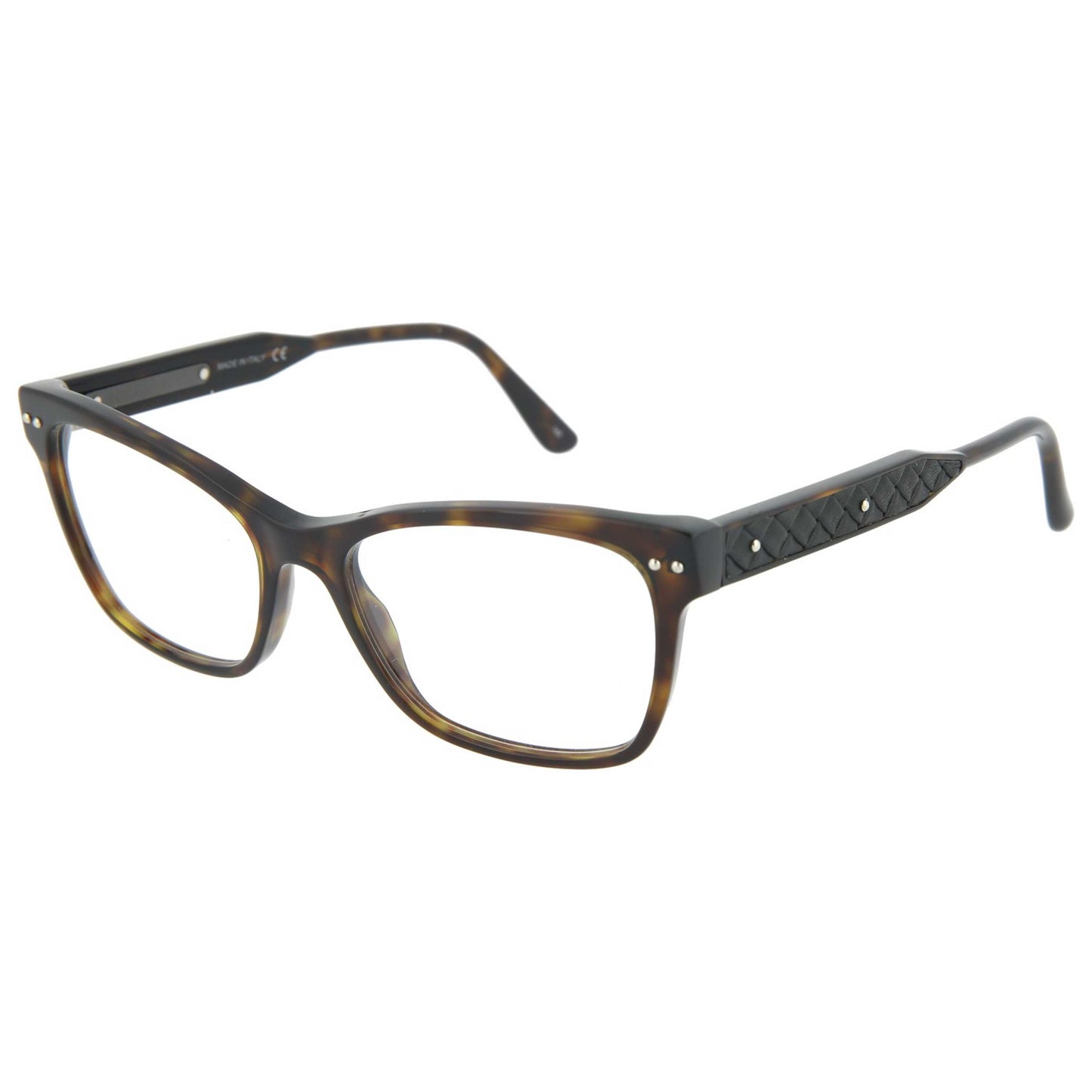 Front view of Bottega Veneta Novelty Women's Opticals BV0016O-30000115-006