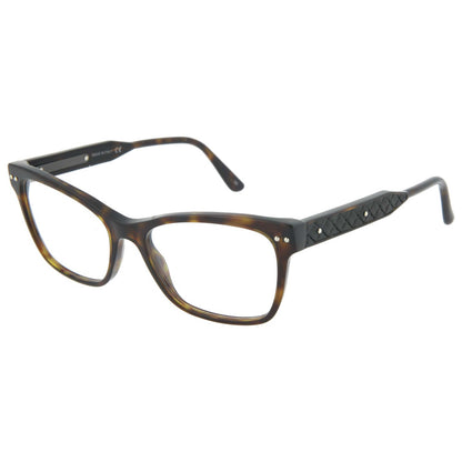 Front view of Bottega Veneta Novelty Women's Opticals BV0016O-30000115-006